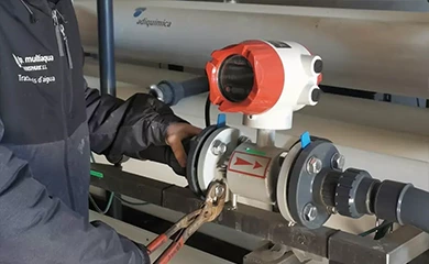 Sử dụng lưu lượng kế Supmea cho hệ thống RO tại Hy Lạp